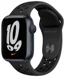 Apple Watch Series Nike+ Series 7 45mm Midnight Aluminium Case with Anthracite/Black Nike Sport Band (MKNC3)