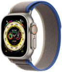 Apple Watch Ultra 49 mm (GPS+Cellular) Titanium Case Blue/Gray Trail Loop (M/L) (MQFF3/MQF33/MQFV3)