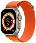 Apple Watch Ultra 49 mm (GPS+Cellular) Titanium Case Orange Alpine Loop (M) (MQEU3/MQFJ3/MQFL3/MQEU3)