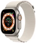 Apple Watch Ultra 49 mm (GPS+Cellular) Titanium Case Starlight Alpine Loop (L) (MQF13/MQFT3)
